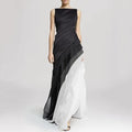 Robe longue sans manches pour femmes