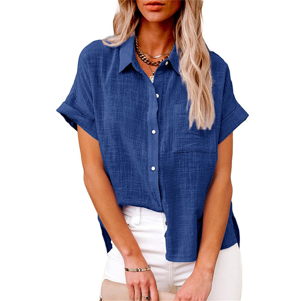 Blouse Oversize Femme – Convient pour le Printemps et l'Été, Usage Décontracté