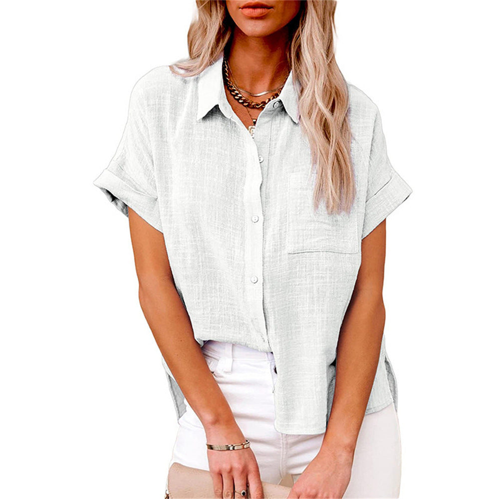 Blouse Oversize Femme – Convient pour le Printemps et l'Été, Usage Décontracté