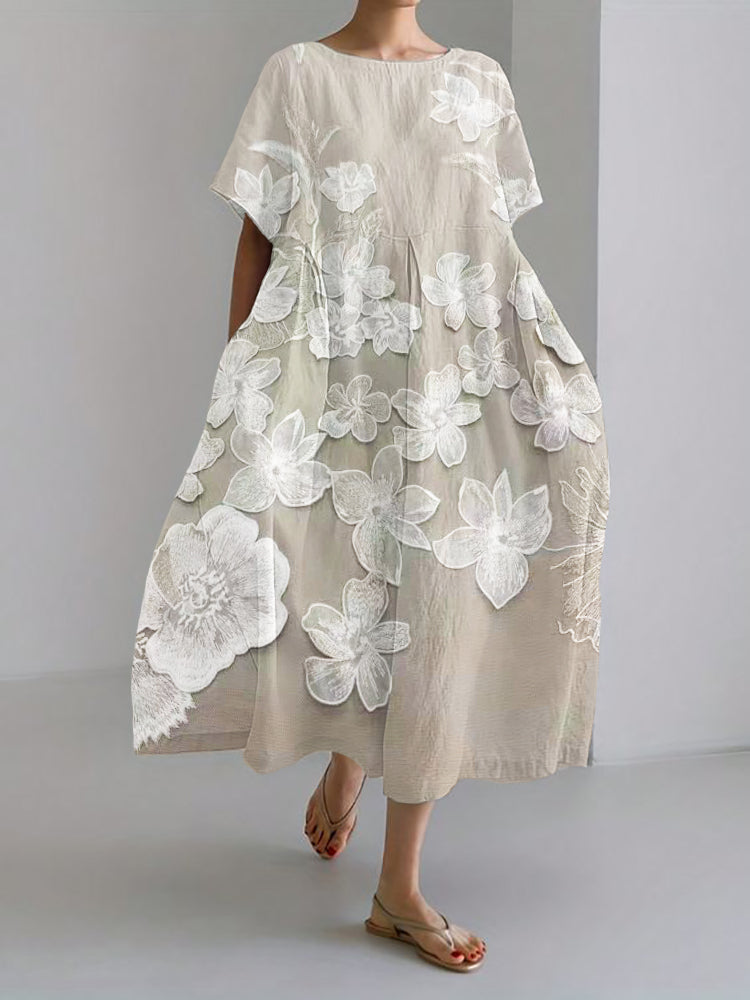 Cirelle™ - Robe à motif floral élégant
