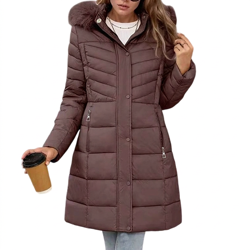 Grace | Veste longue en duvet élégante et chaude pour femmes