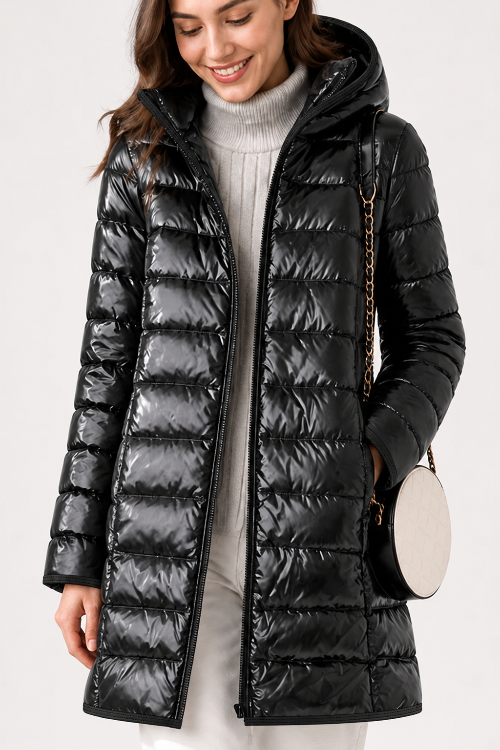 Julia | Veste doudoune légère et polyvalente pour hommes avec capuche amovible