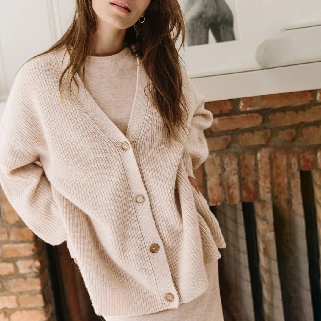 Sophia | Veste en Tricot Oversize Confortable et Élégante