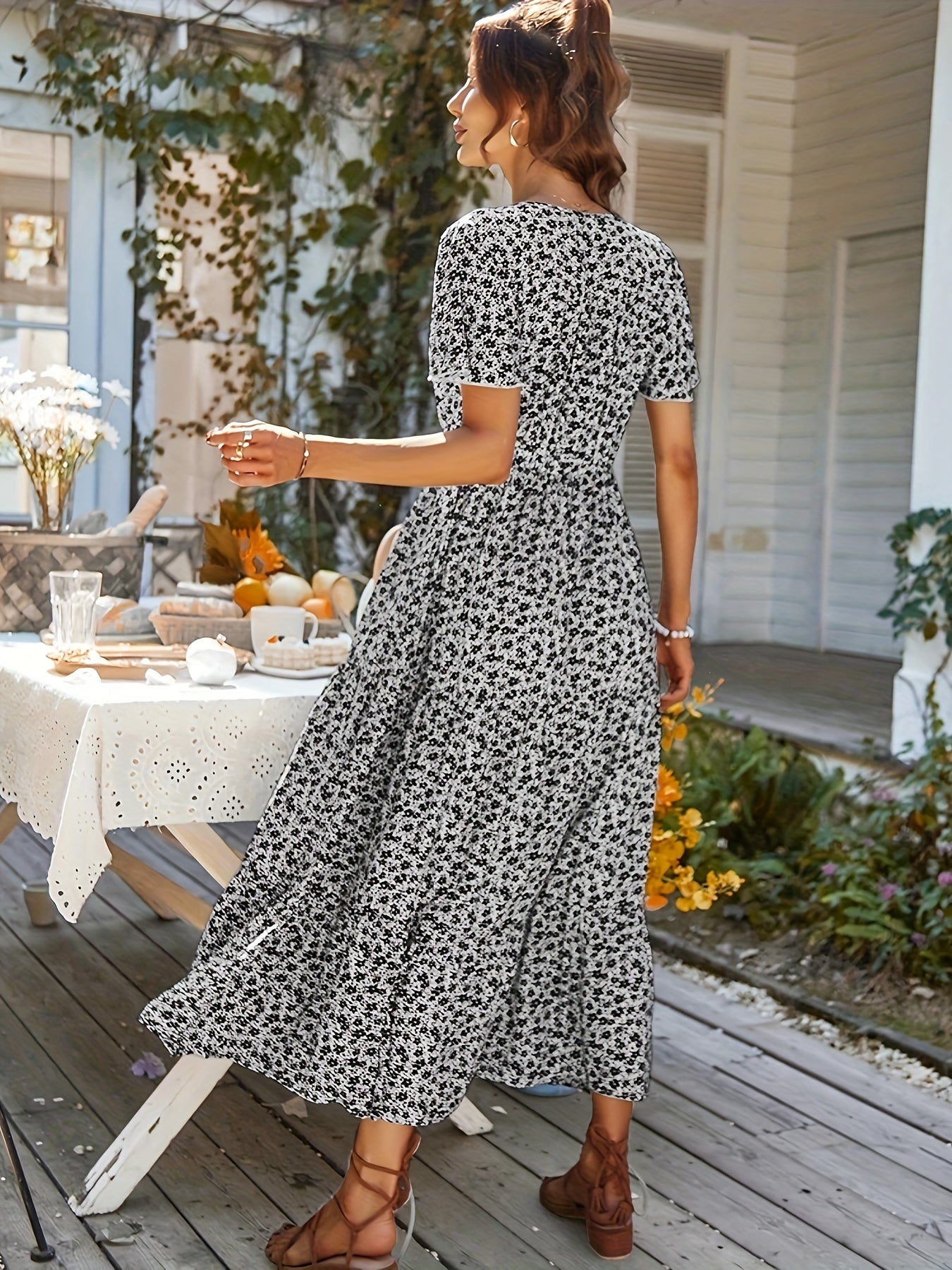 Selina™ | Robe Maxi Élégante