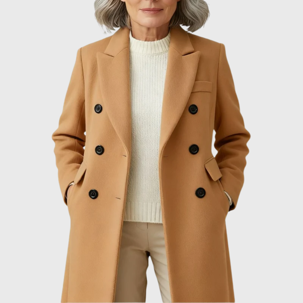 Manteau en laine pour femmes | Classique & Élégant