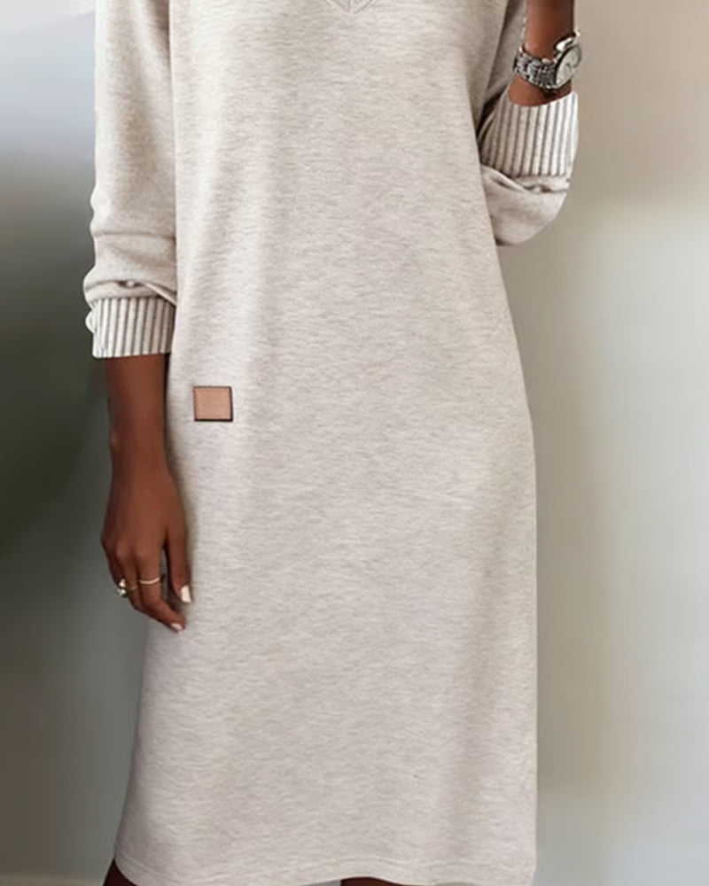 Carmen™ - Robe pull avec décolleté en V