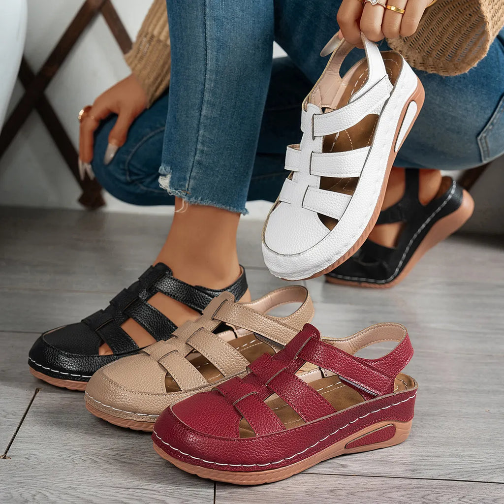 Soralia | Sandales pour femmes à la mode avec semelle de soutien