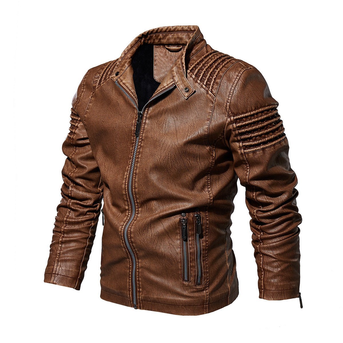 Julian | Veste en Cuir pour Hommes Marquante et Moderne