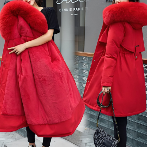 Manteau d'hiver rembourré pour femme | Chaud