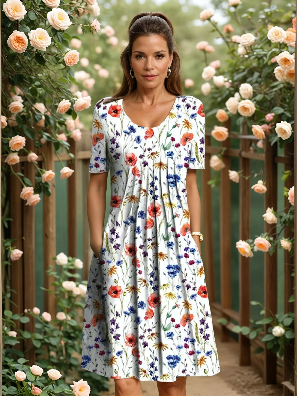 Fiona™ - Robe élégante de tous les jours