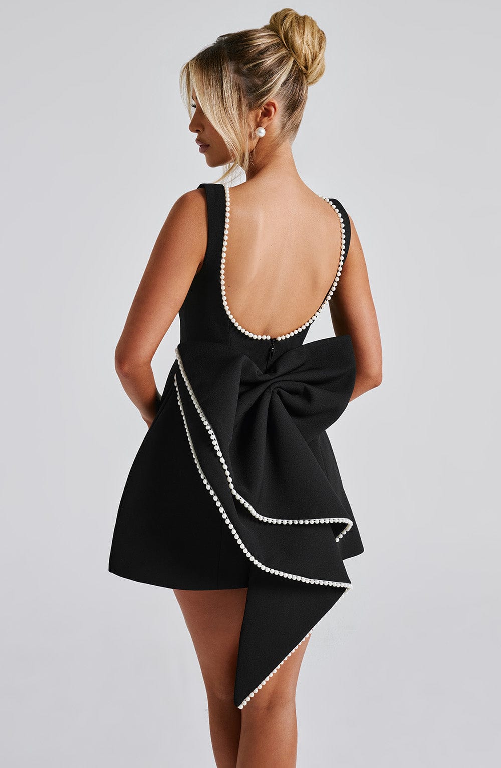 Robe Mini Invité de Mariage pour Femmes | Sans Manches