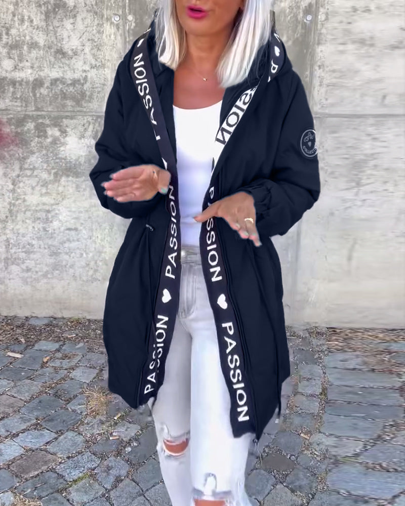 Alexa™ - Manteau décontracté avec capuche