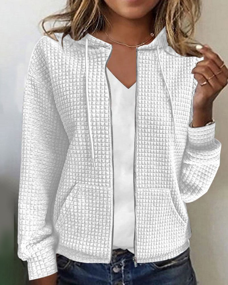Hannah | Veste en Tricot Décontractée et Polyvalente avec Capuche