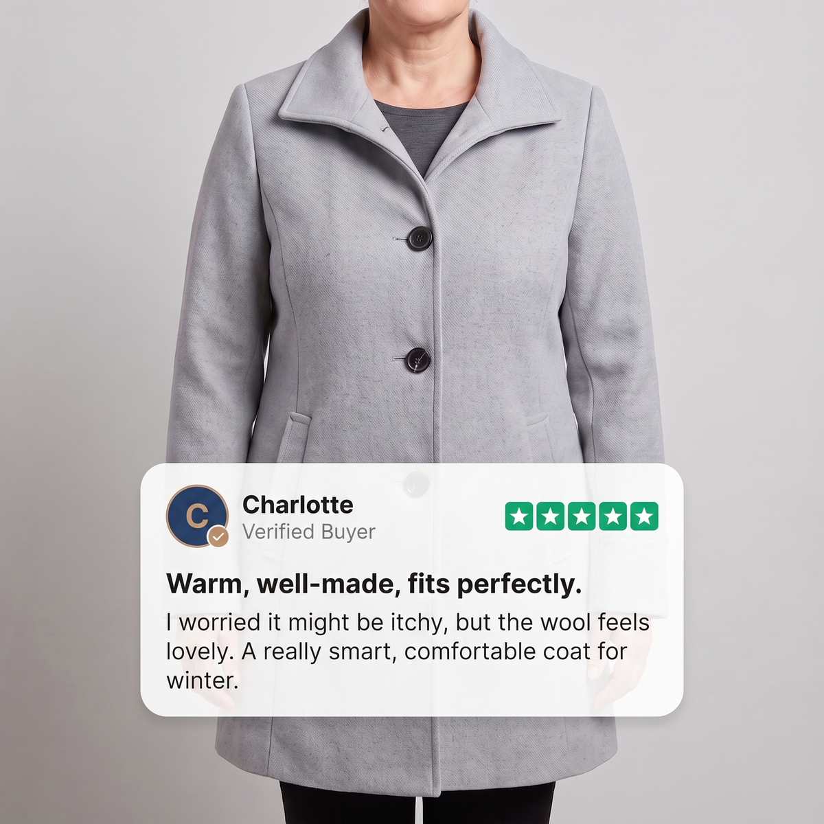 Clara | Manteau trench pour femmes de haute qualité, chaud et intemporel