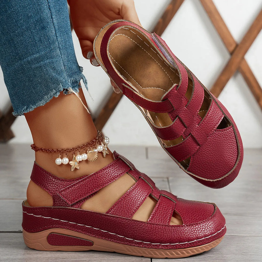 Soralia | Sandales pour femmes à la mode avec semelle de soutien