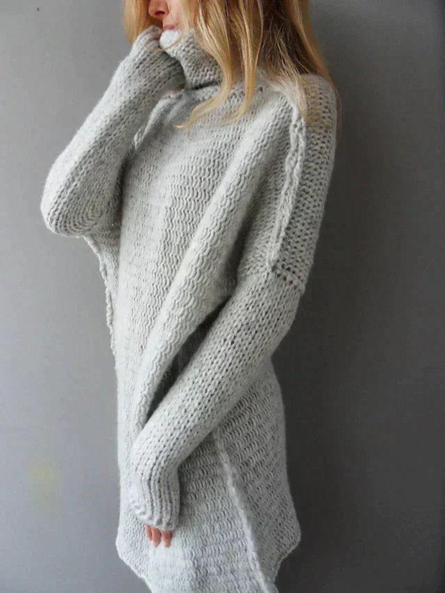 Valerie | Pull à col roulé surdimensionné et moderne