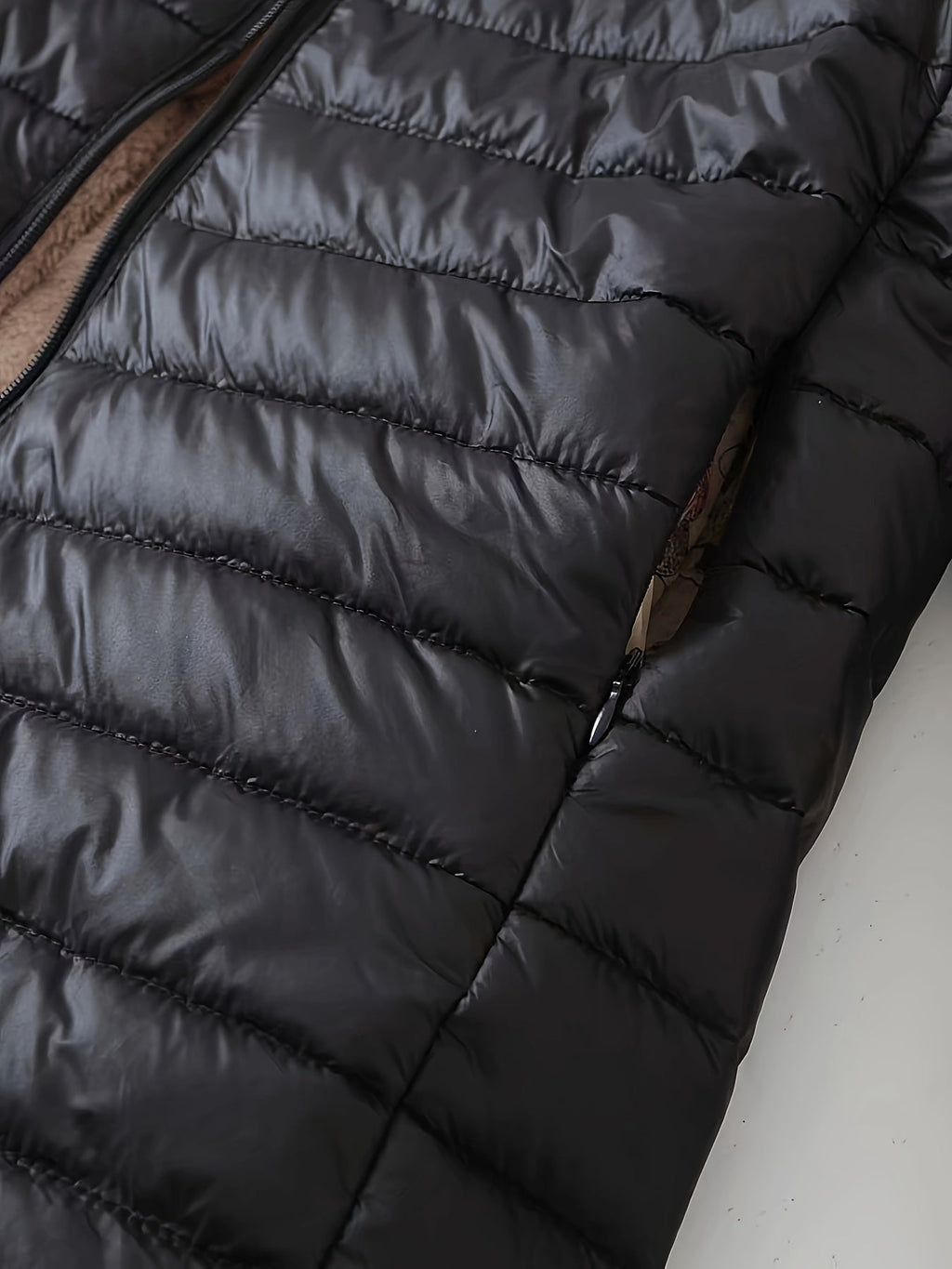 Esther - Manteau d'Hiver Long et Élégant Matelassé