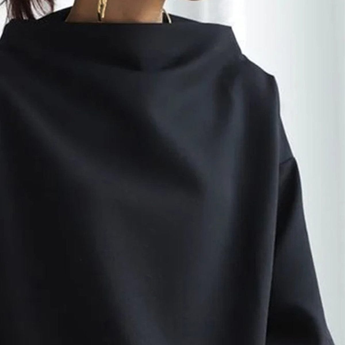 Elisa | Pull en maille doux et élégant pour femmes avec col montant