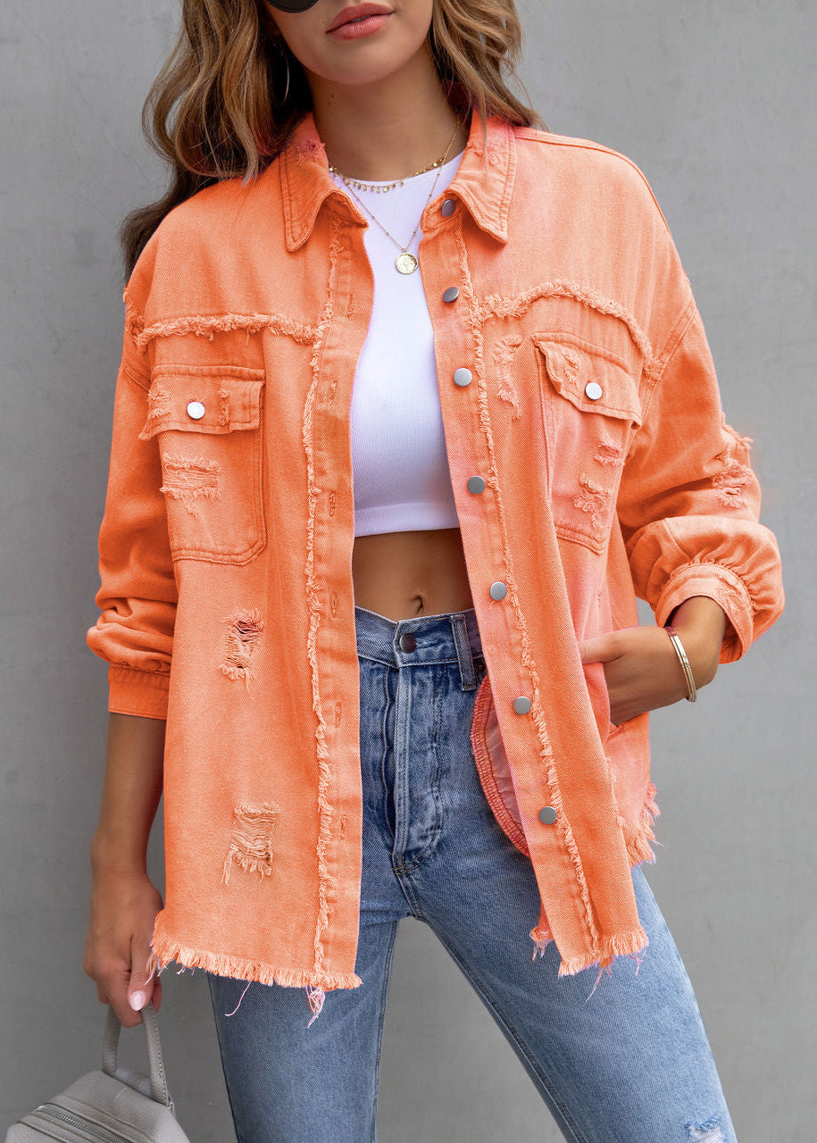 Veste en Denim Mi-saison