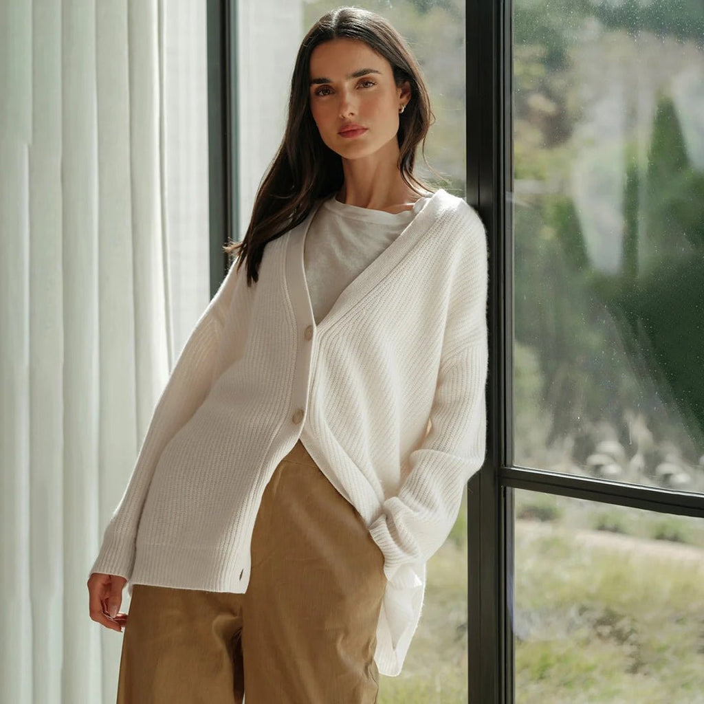 Sophia | Veste en Tricot Oversize Confortable et Élégante