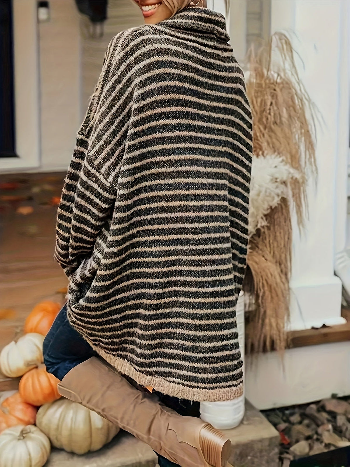 Lorena | Pull Relaxed Col Montant
