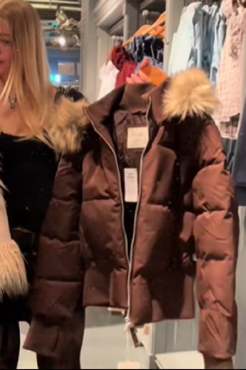 Elisa | Veste matelassée chaude et élégante avec capuche amovible