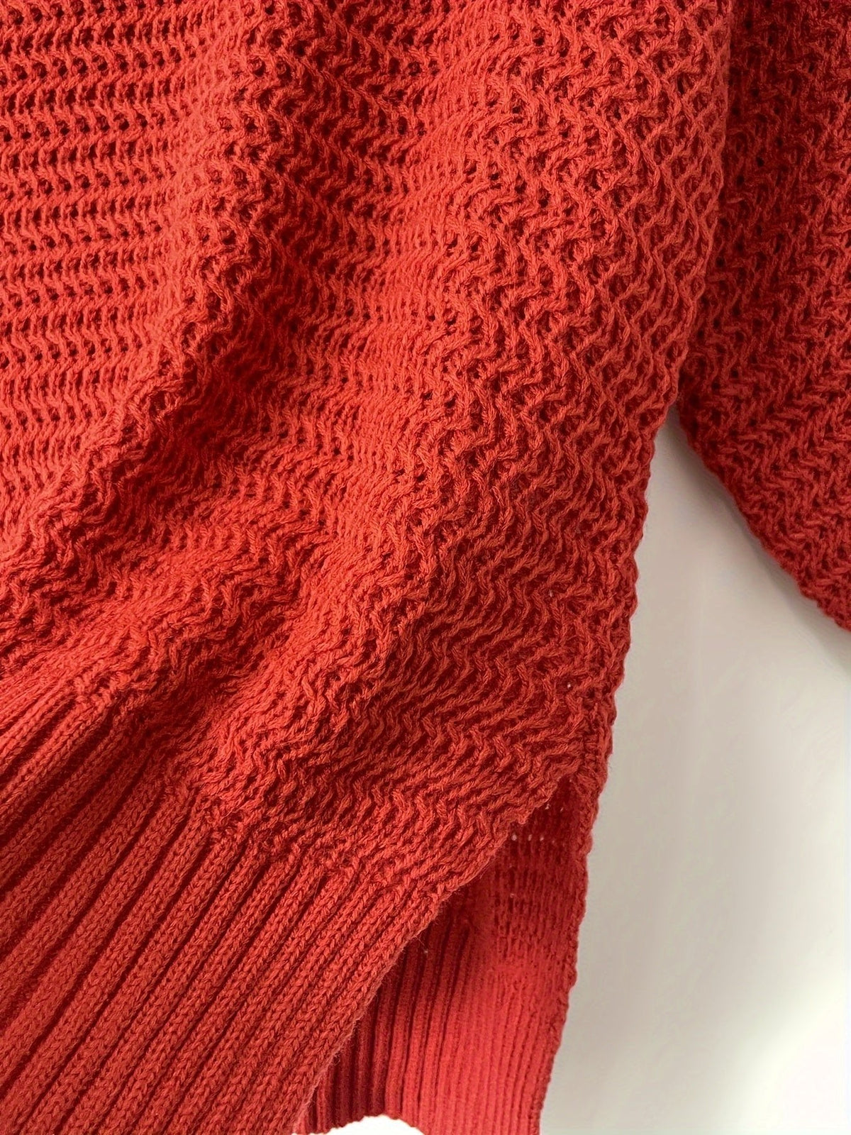 Laura | Pull en maille élégant et confortable à col montant haut-bas