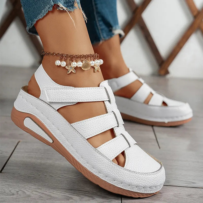 Soralia | Sandales pour femmes à la mode avec semelle de soutien