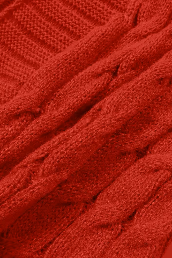 Cardigan Femme Long | Décolleté en V & Structure Côtelée