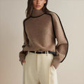 Emily | Pull à Col Roulé Oversize Élégant et Confortable