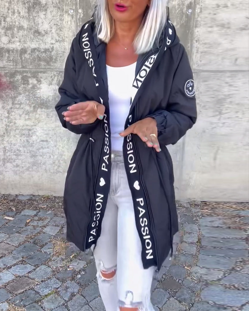 Alexa™ - Manteau décontracté avec capuche