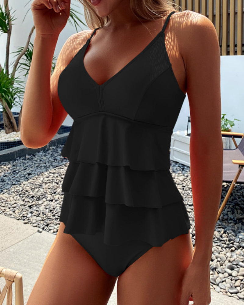 Esther - Maillot de bain élégant avec volants