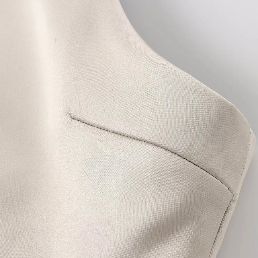 Top Dos-nu Avec Fermeture Nouée Pour Femme | Idéal Pour Le Printemps Et L’été