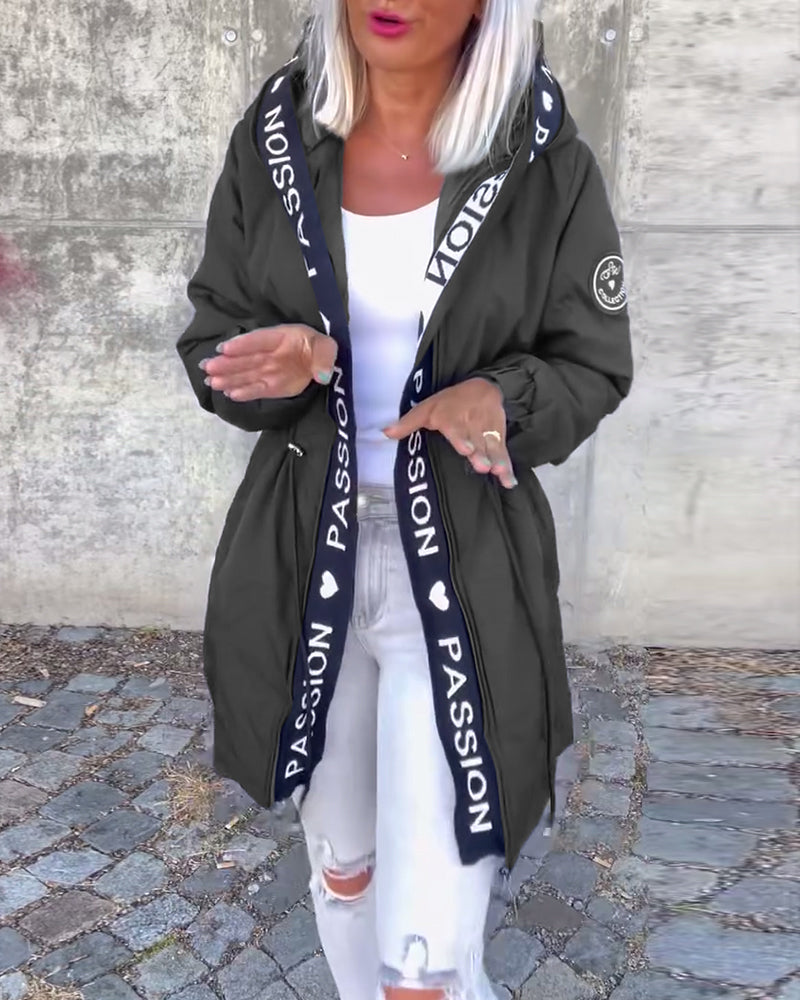 Alexa™ - Manteau décontracté avec capuche
