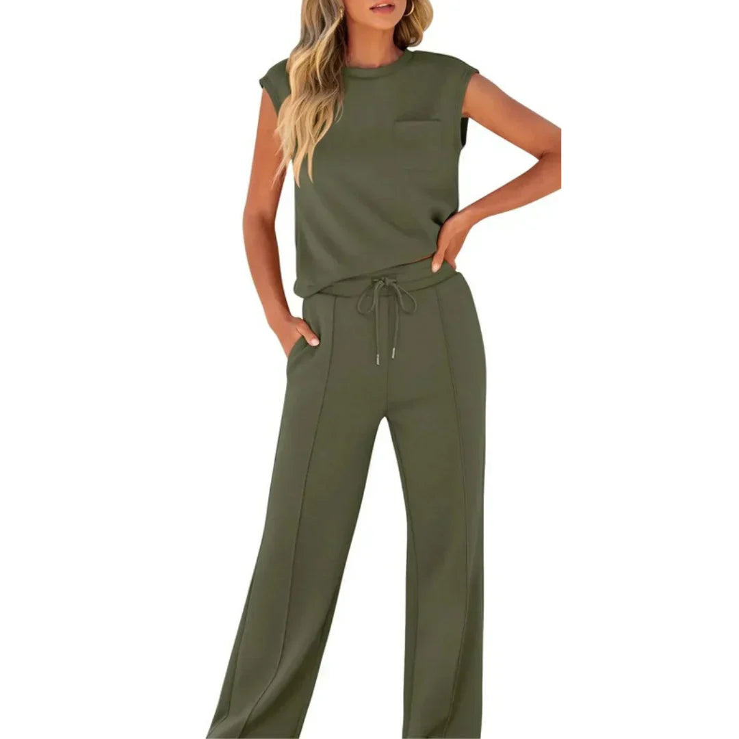 KAIYA™ – Ensemble Lounge Doux d'Été Détendu