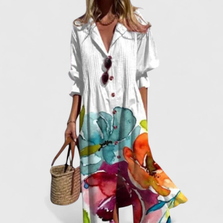 Paula | Robe Bohémienne Chic