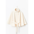 Manteau à col haut et ceinture pour femme | Hiver