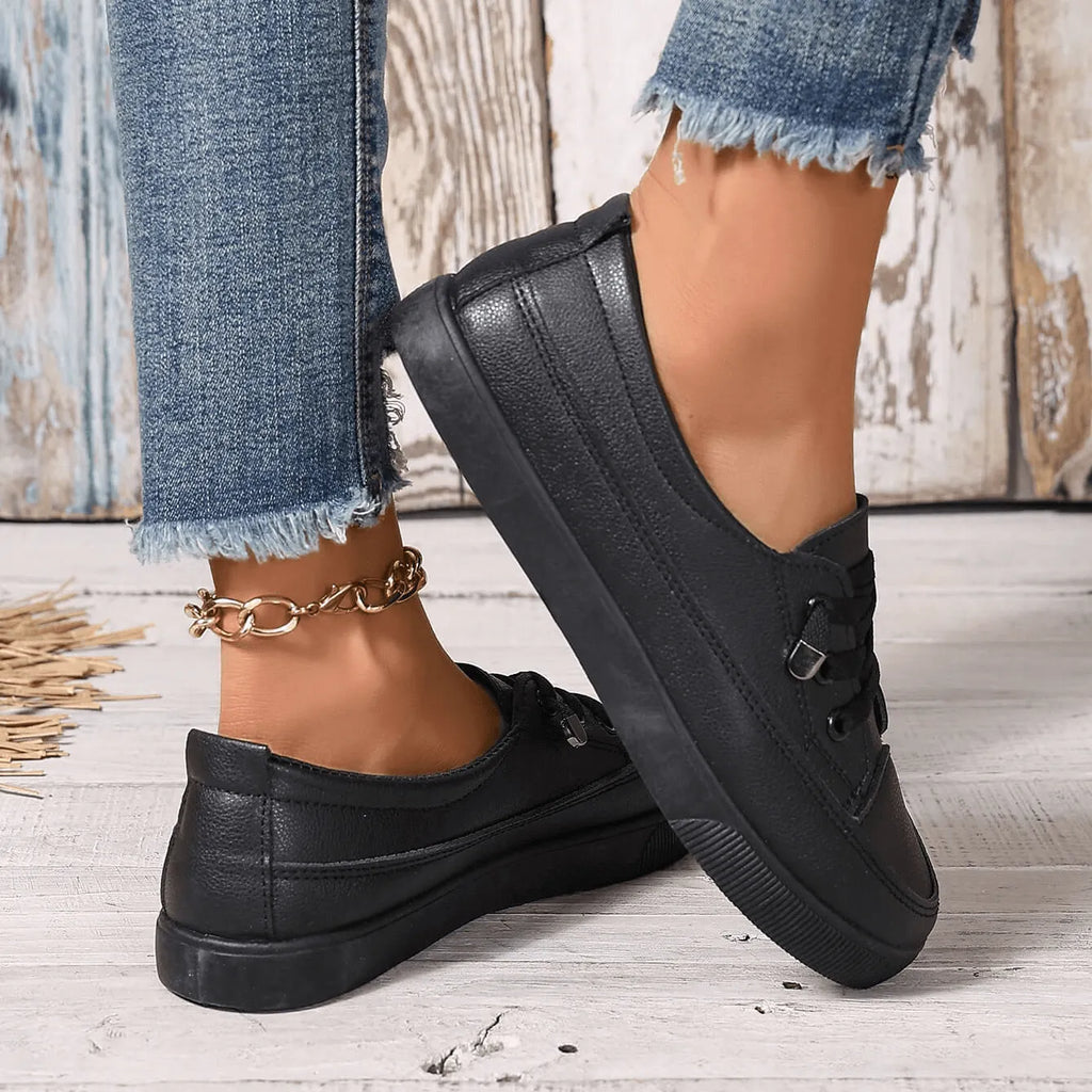 Ajelina | Chaussures à lacets orthopédiques avec semelle intérieure douce