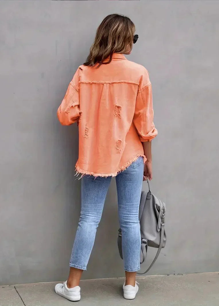 Veste en Denim Mi-saison