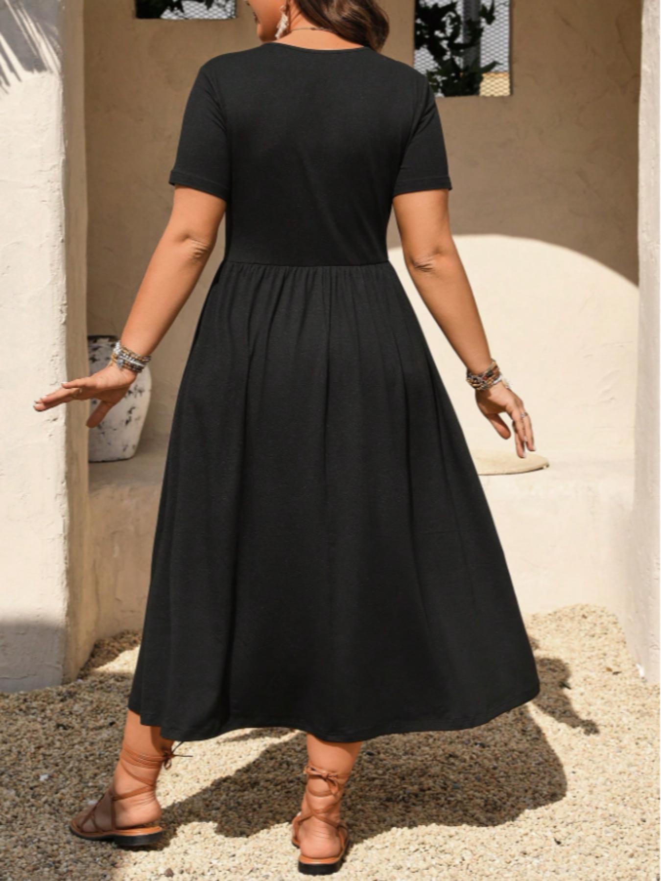 Mirrela | Robe midi légère avec taille empire féminine