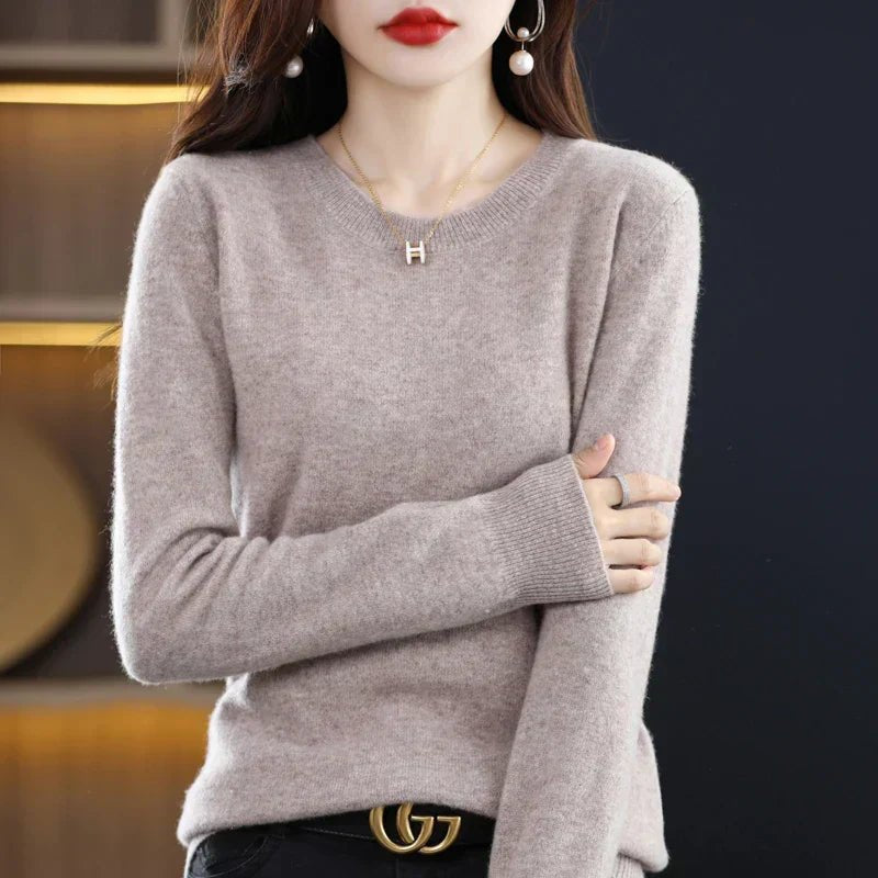 Freya | Pull en cachemire classique et doux pour femmes