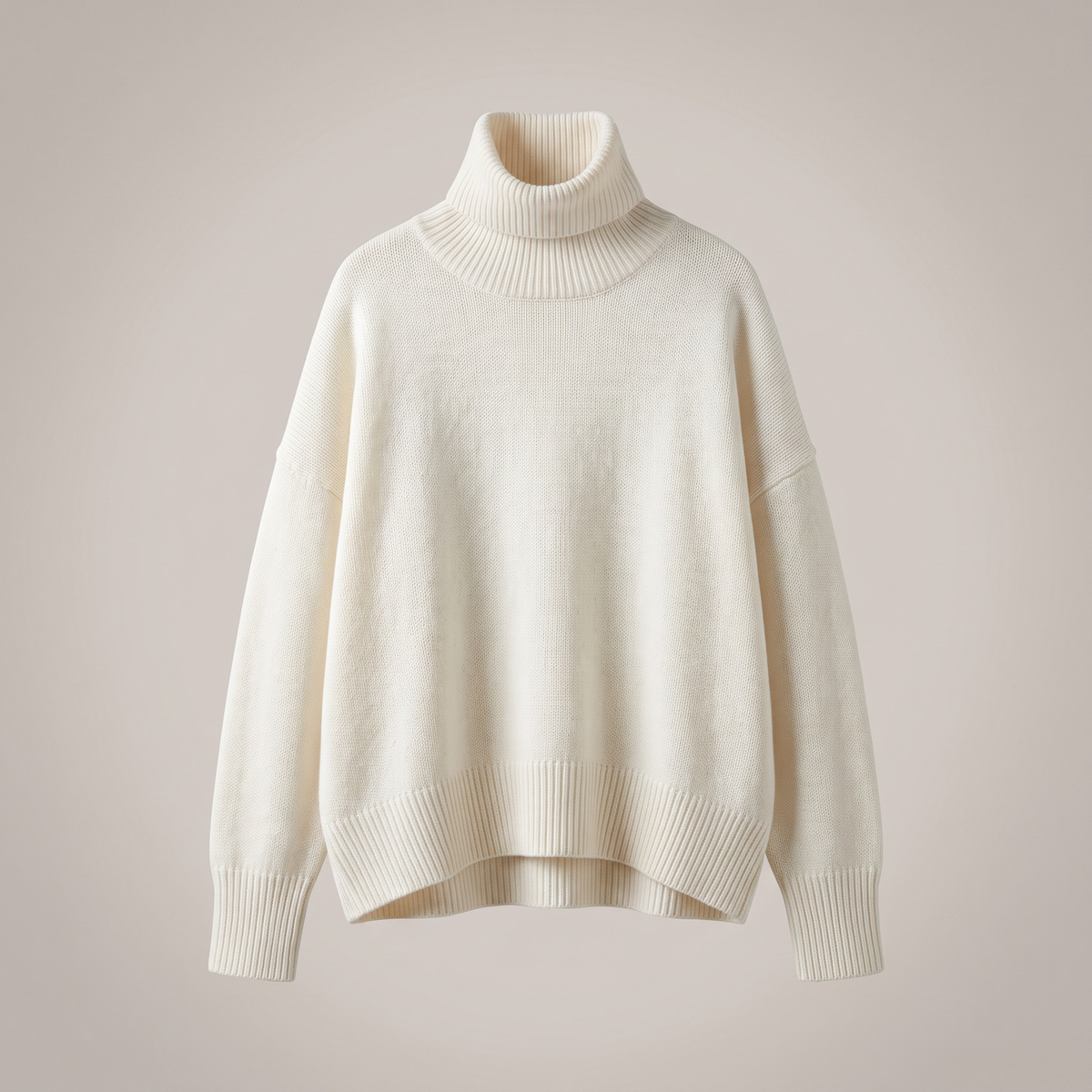 Sienna | Pull à col roulé oversized décontracté et luxueux pour femmes