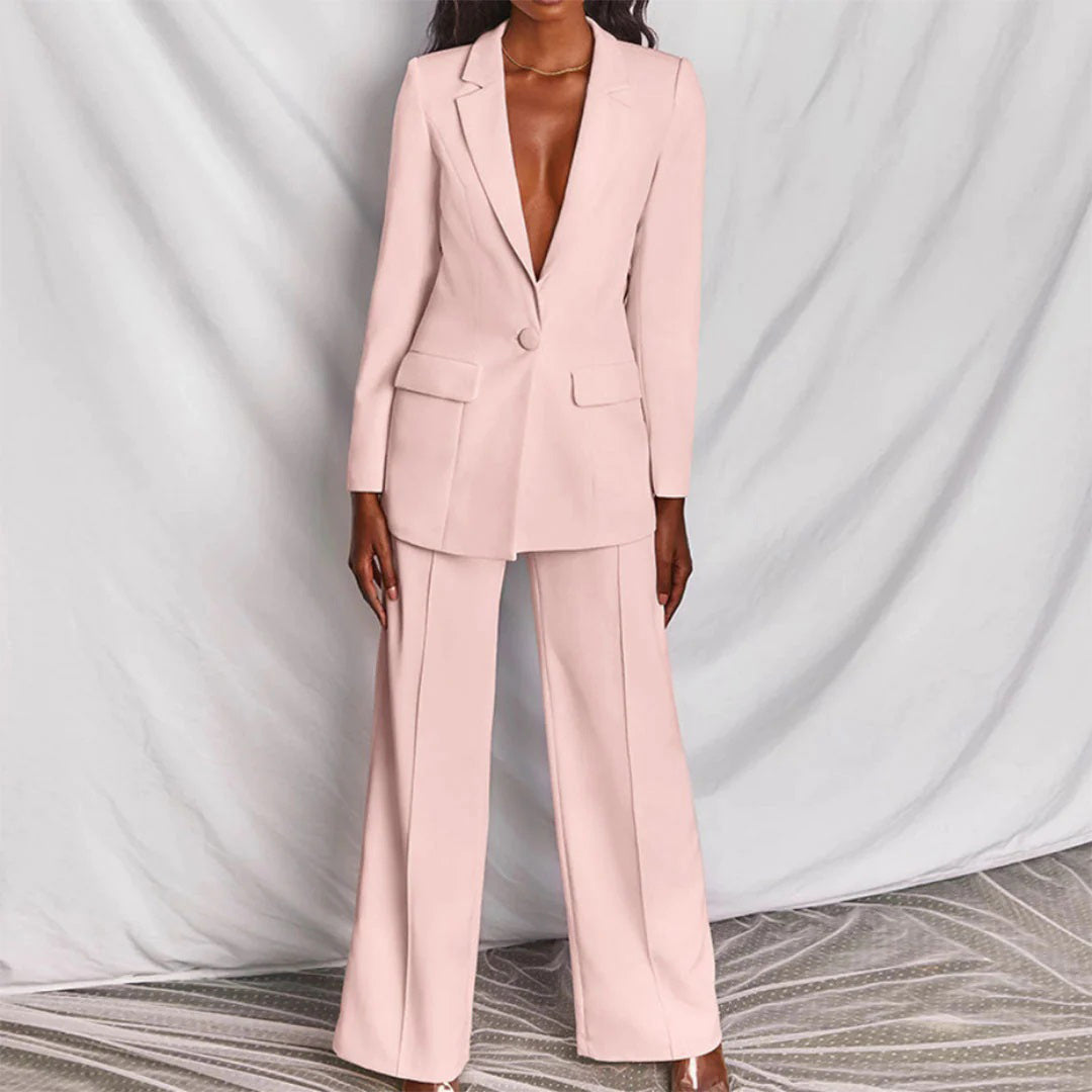 Valeria | Ensemble Blazer et Pantalon Élégant pour Femmes