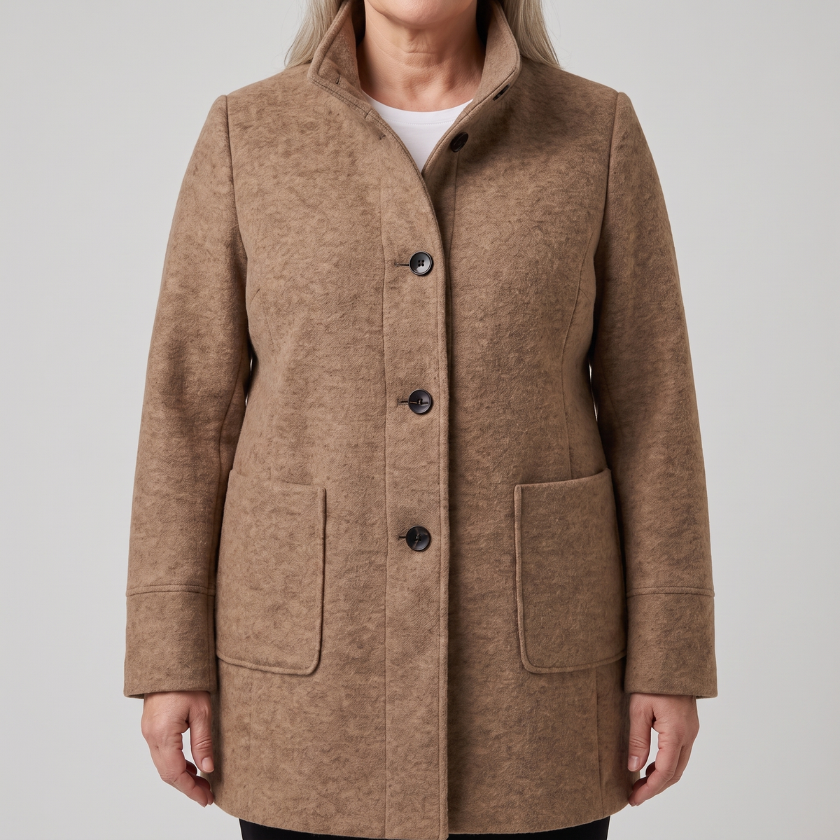 Sophie | Trench-coat moderne et polyvalent pour femmes avec col montant