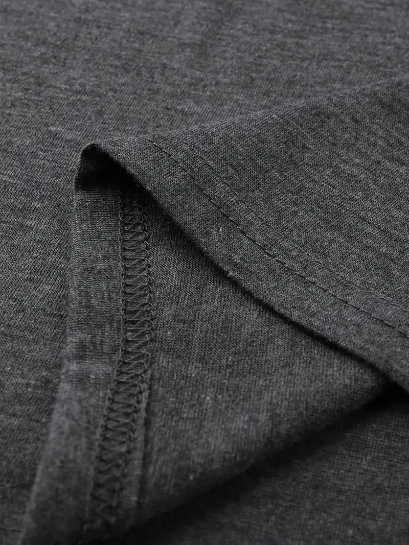 Faye™ - T-shirt long à col rond décontracté