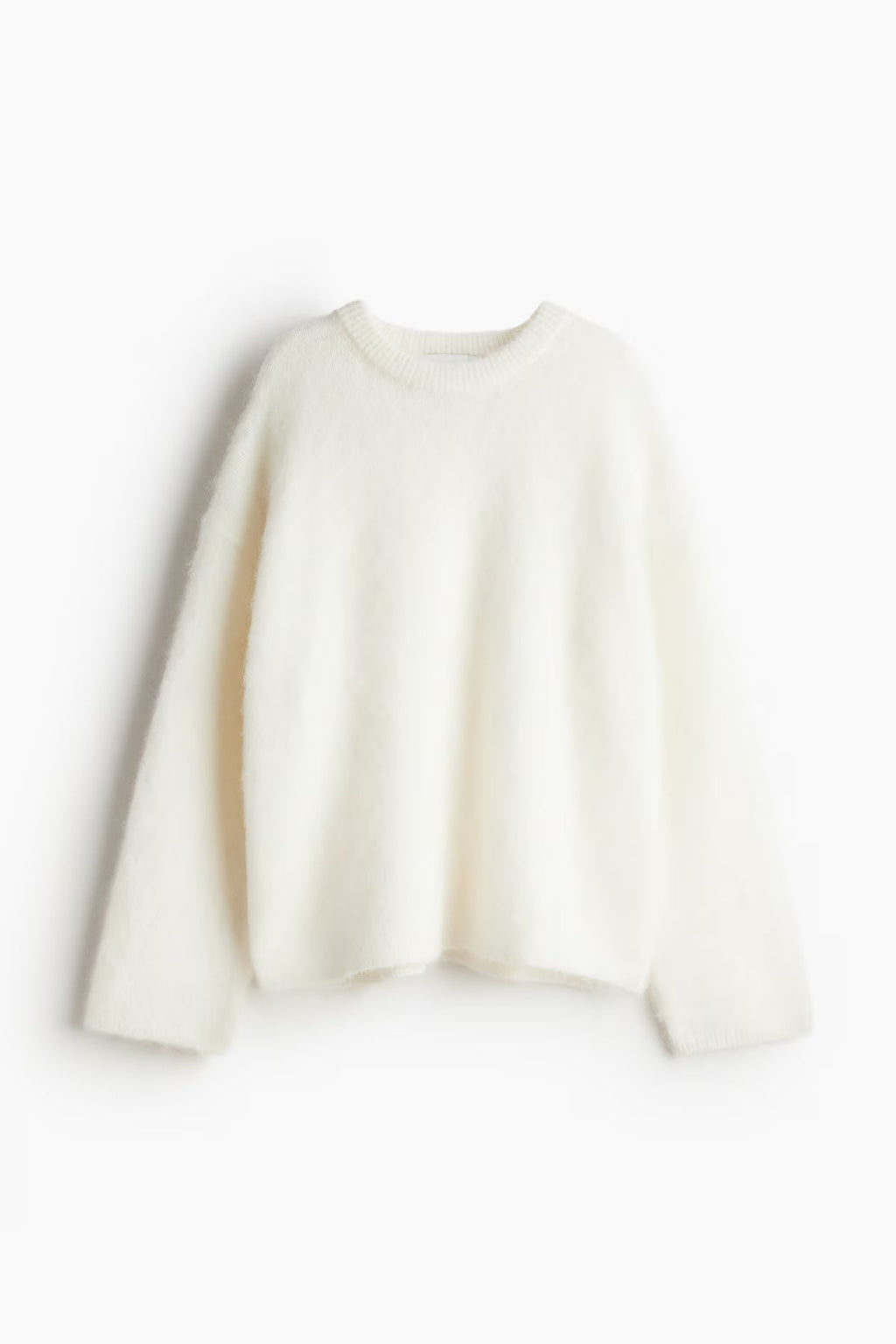 Pull élégant avec col rond et coupe décontractée
