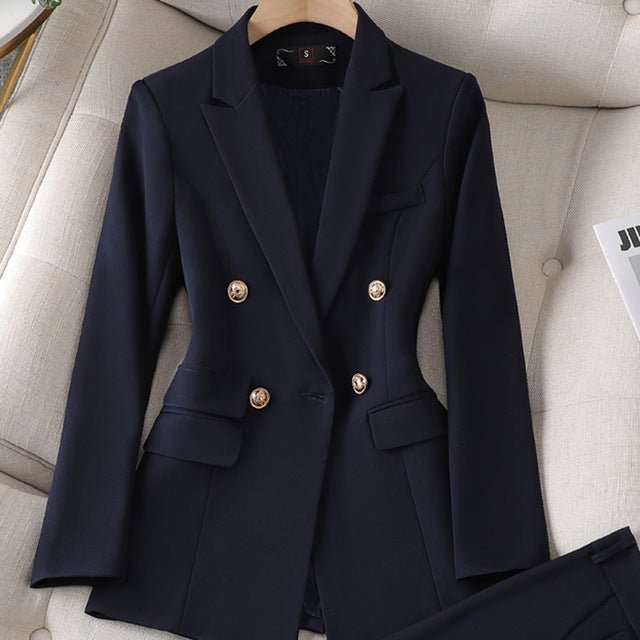 Leonie | Ensemble blazer et pantalon confortable et élégant