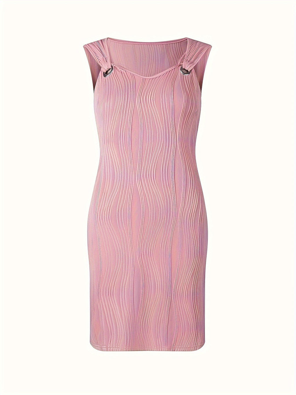 Macy™ - Robe Mini Sans Manches Élégante