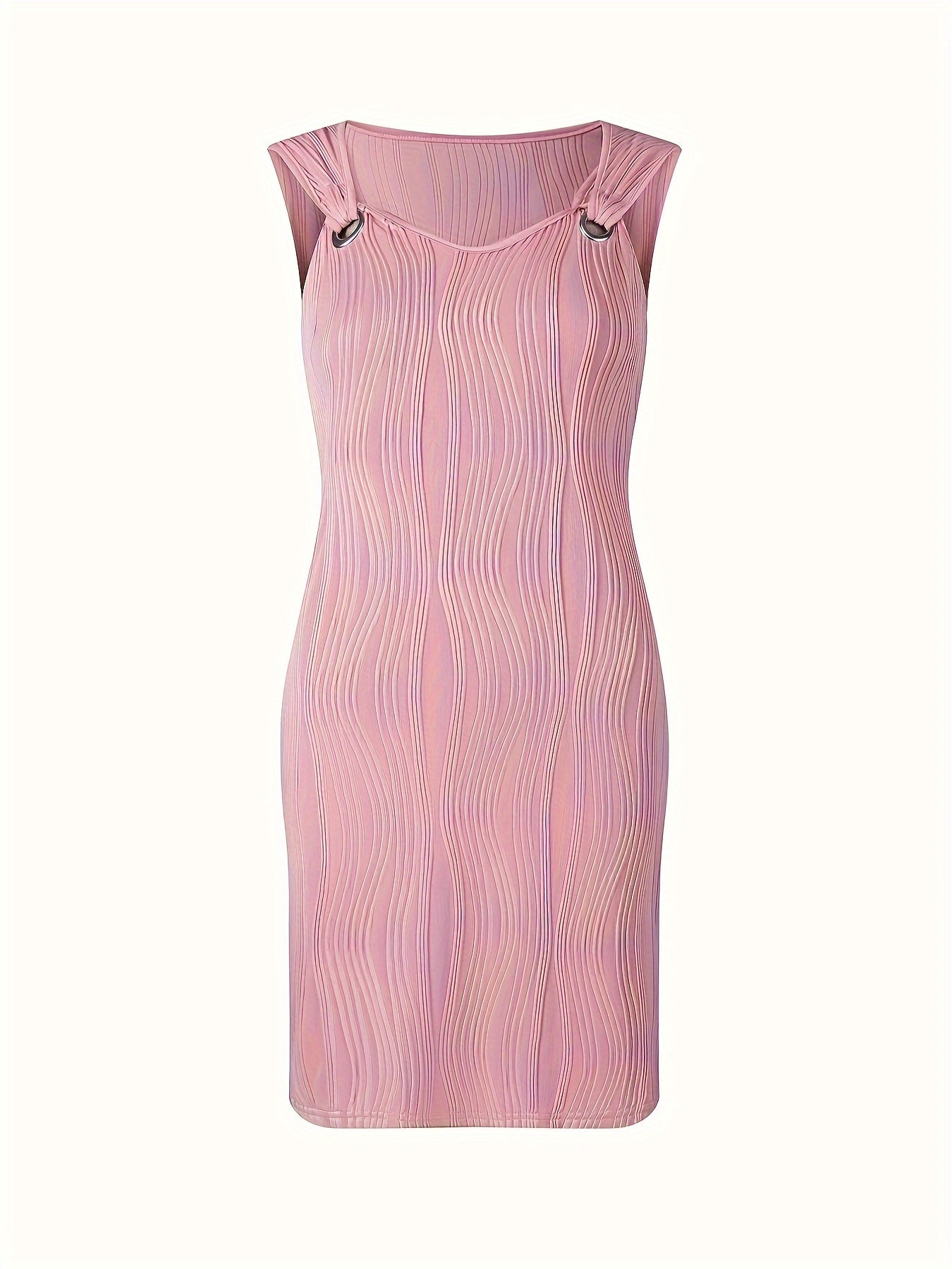 Macy™ - Robe Mini Sans Manches Élégante