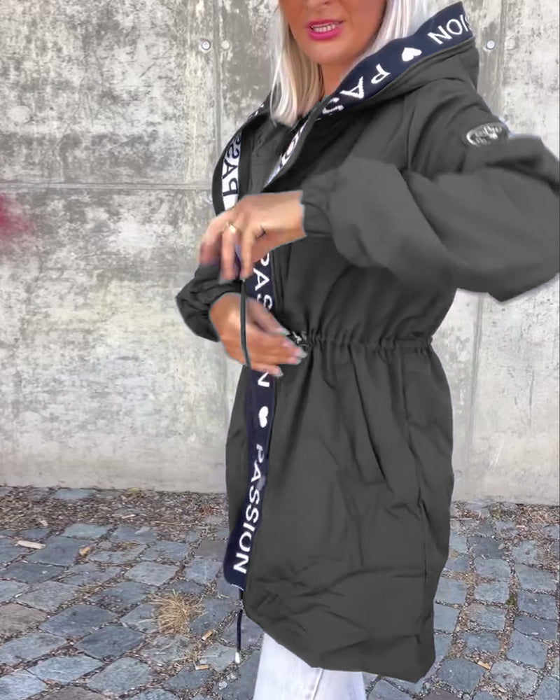 Alexa™ - Manteau décontracté avec capuche